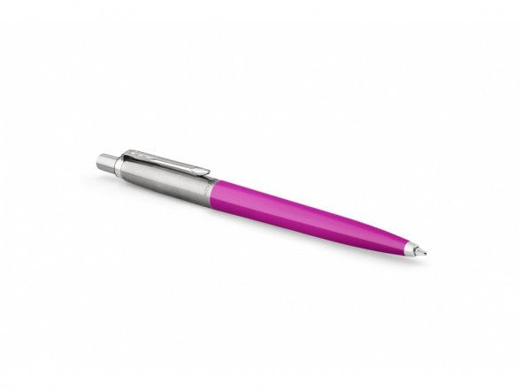 Шариковая ручка Parker Jotter, цвет MAGENTA, цвет чернил синий, толщина линии M , в подарочной коробке 