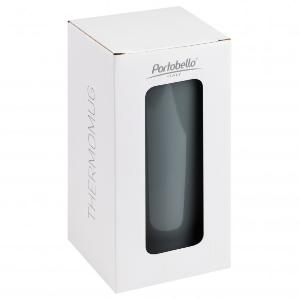 Термокружка вакуумная Parma, серая 