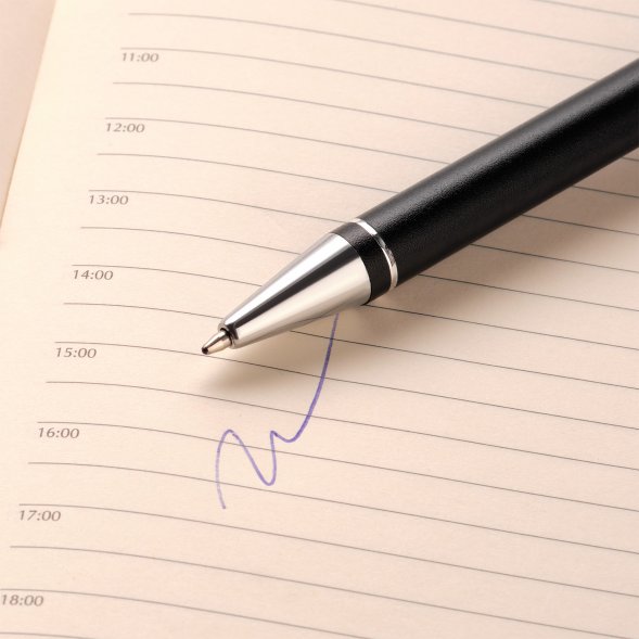 Шариковая ручка Regatta, черная 