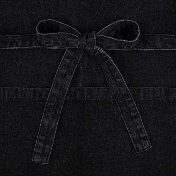 Фартук джинсовый E2, черный 