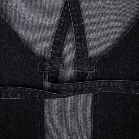 Фартук джинсовый E2, черный 