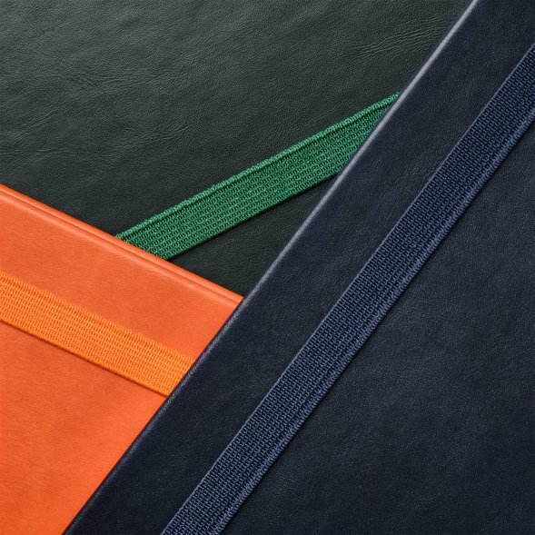 Ежедневник Portland BtoBook недатированный, оранжевый (без упаковки, без стикера) 