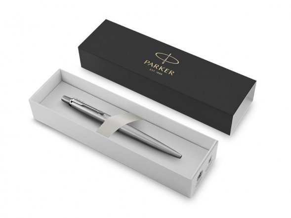 Шариковая ручка Parker Jotter Essential, St. Steel СT, стержень: Mblue 