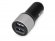 Адаптер автомобильный USB с функцией быстрой зарядки QC 3.0 TraffIQ, черный/серебристый 