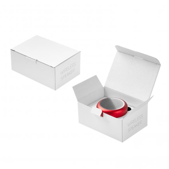 Беспроводная колонка Passion 80dB 600 mAh, красная 