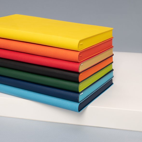 Ежедневник Latte NEW недатированный, красный/бежевый (без упаковки, без стикера) 