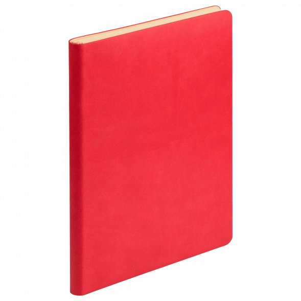 Ежедневник Latte NEW недатированный, красный/бежевый (без упаковки, без стикера) 