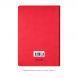 Ежедневник Latte NEW недатированный, красный/бежевый (без упаковки, без стикера) 
