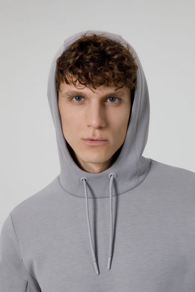 Худи унисекс Begi, серое 