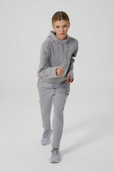 Худи унисекс Begi, серое 