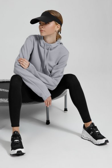 Худи унисекс Begi, серое 