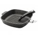 Сковорода литая Qualita, гриль 
