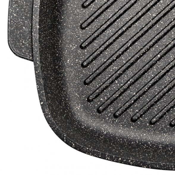 Сковорода литая Qualita, гриль 