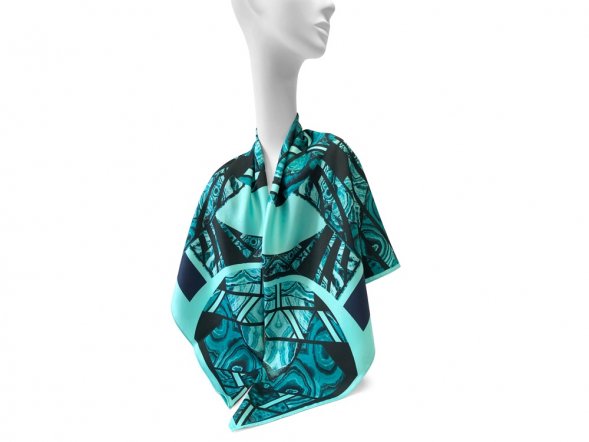 Платок Малахитовая шкатулка 