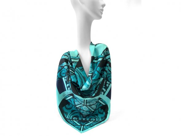 Платок Малахитовая шкатулка 