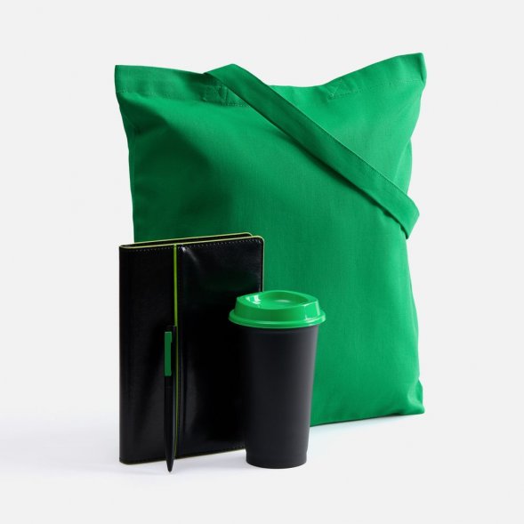 Набор Alanis, черный с зеленым 