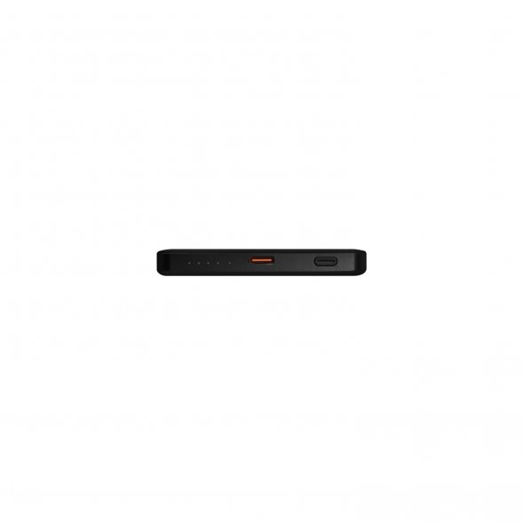 Внешний аккумулятор Atlantis PD 5000mAh с функцией беспроводной зарядки 15W, черный 