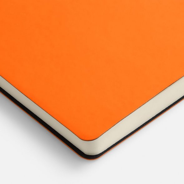 Ежедневник Flex Shall New, недатированный, оранжевый 