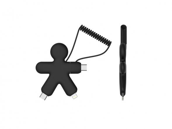 Зарядный кабель BUDDY ECO, черный 