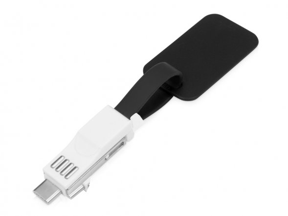 Зарядный кабель 3-в-1 Charge-it, черный 