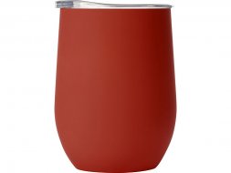 Термокружка Sense Gum, soft-touch, непротекаемая крышка, 370мл, красный