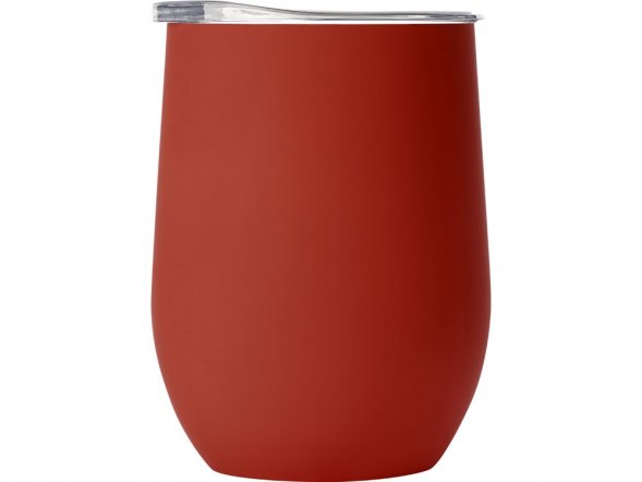 Термокружка Sense Gum, soft-touch, непротекаемая крышка, 370мл, красный 