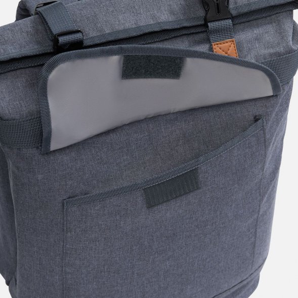 Набор для пикника Picnivo на 4 персоны, темно-серый меланж 