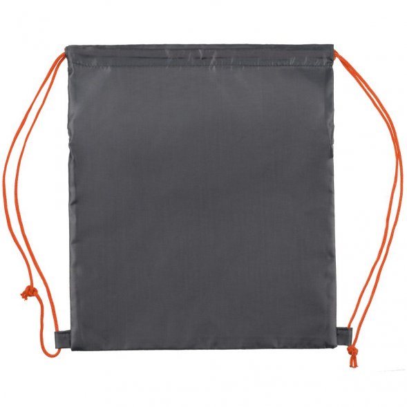 Детский рюкзак Novice, серый с оранжевым 