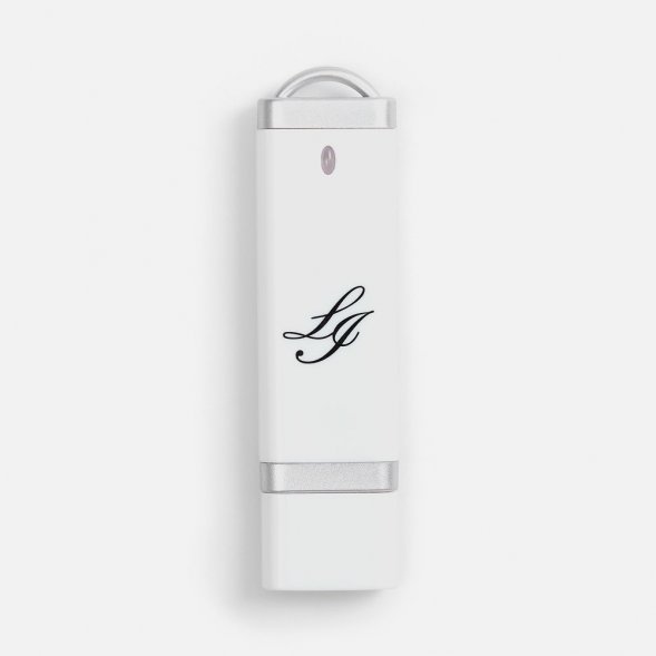 Флешка Profit, 16 Гб, белая 