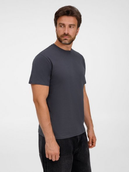 Футболка унисекс T-Bolka 180, темно-серая 