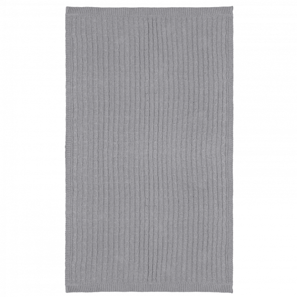 Плед Fado вязаный, серый (без подарочной коробки) 