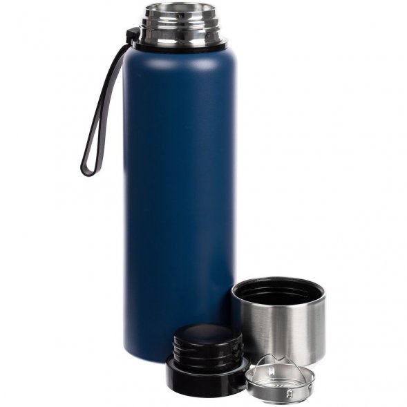 Термос с ситечком Hoffell, синий 