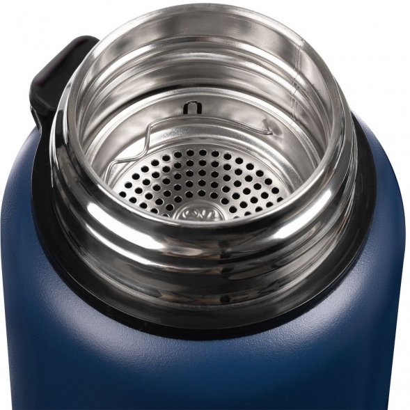 Термос с ситечком Hoffell, синий 