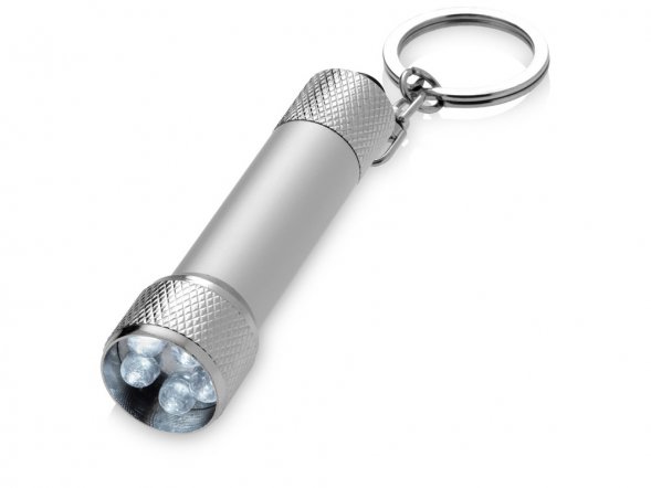 Брелок-фонарик Draconum, серебристый 