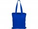 Сумка для шопинга Carryme 140 хлопковая, 140 г/м2, синий 