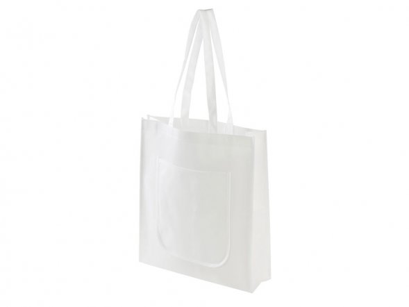 Сумка Tamy для покупок с карманом, белый 