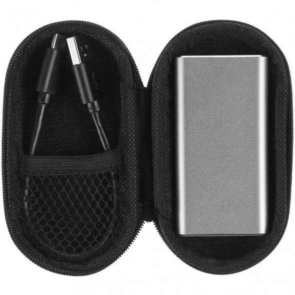 Портативный внешний диск SSD Uniscend Drop, 256 Гб, серебристый 