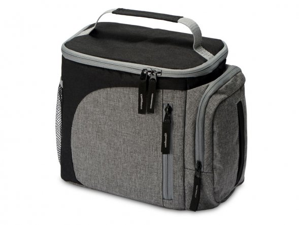 Сумка-холодильник Festival, серый/черный 