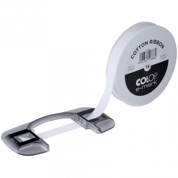 Лента Colop E-mark 15, белая 