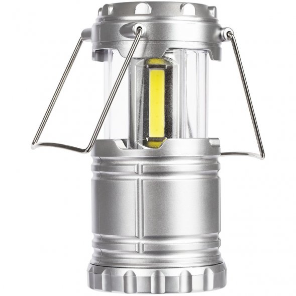 Кемпинговый фонарь Lindau, серебристый 