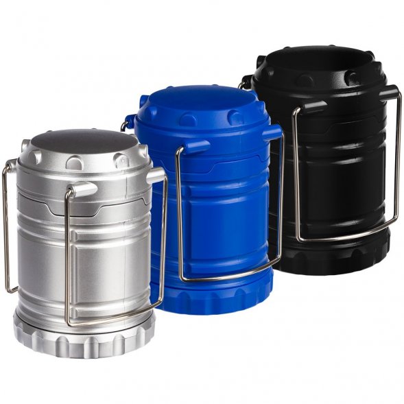 Кемпинговый фонарь Lindau, серебристый 