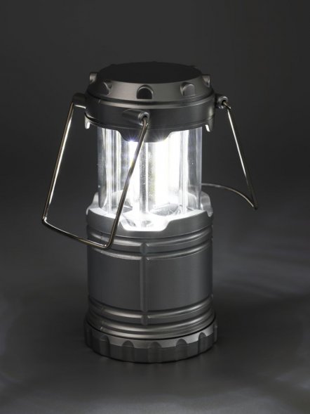 Кемпинговый фонарь Lindau, серебристый 
