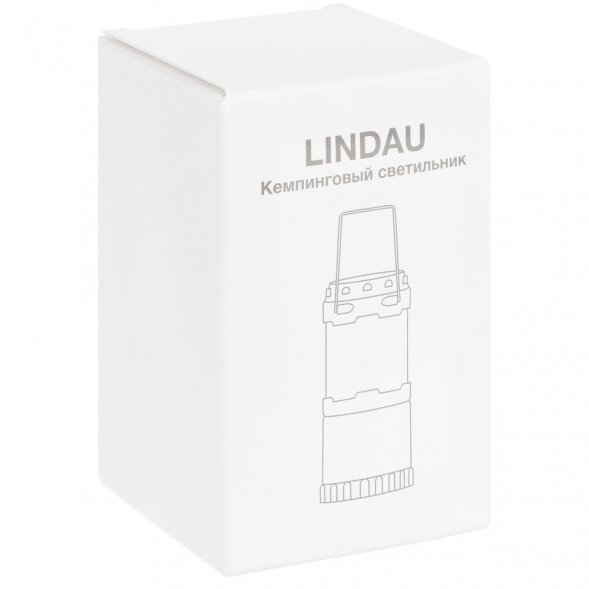 Кемпинговый фонарь Lindau, серебристый 