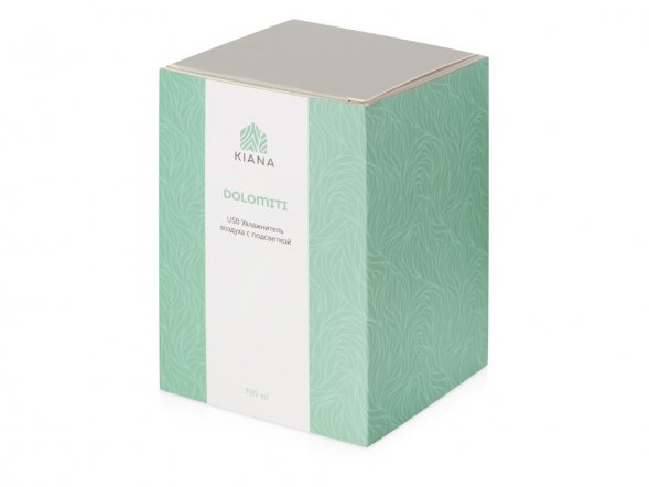 USB Увлажнитель воздуха с подсветкой Dolomiti, 500мл 