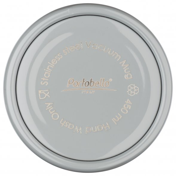 Термокружка вакуумная герметичная Lavita, серая 