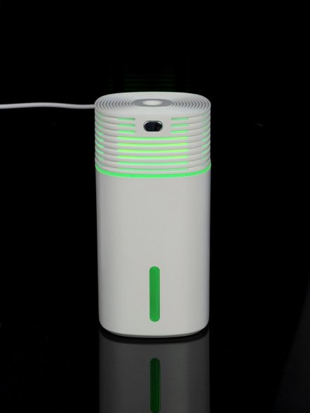 Настольный увлажнитель с подсветкой DH13, белый 