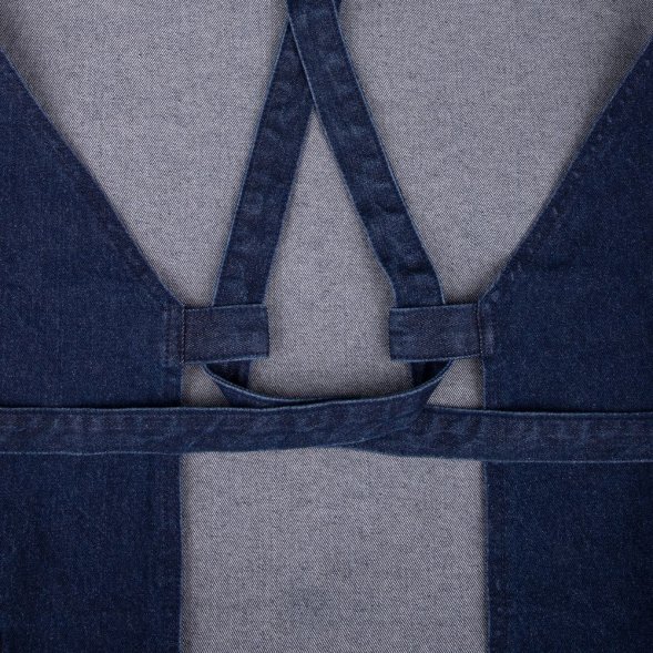 Фартук джинсовый E2, синий 