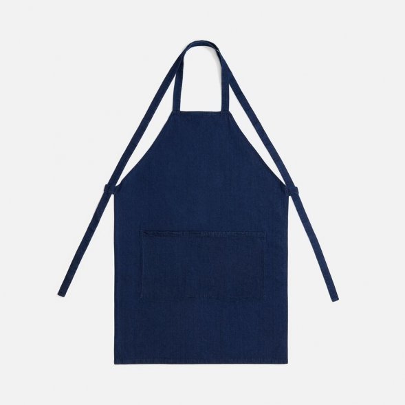 Фартук джинсовый E2, синий 