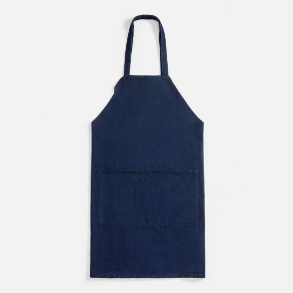 Фартук джинсовый E2, синий 