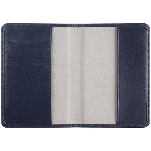 Обложка для паспорта Signature, синяя 